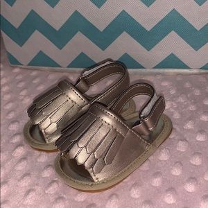 Gold Baby Sandals